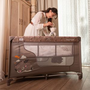 Сгъваема кошара MOONLIGHT 2нива , GREY DREAM