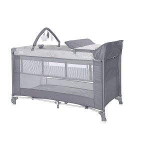 Сгъваема кошара TORINO PLUS 2нива , GREY STRIPED ELEMENTS