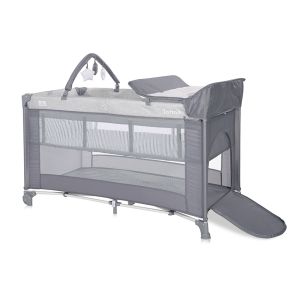 Сгъваема кошара TORINO PLUS 2нива , GREY STRIPED ELEMENTS