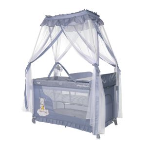 Сгъваема кошара MAGIC SLEEP , COOL GREY HIPPO