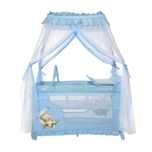 Сгъваема кошара MAGIC SLEEP , BLUE MOON SLEEPING BEAR