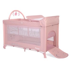 Сгъваема кошара NOEMI PLUS - 2нива , MELLOW ROSE STAR