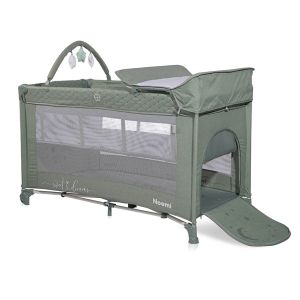 Сгъваема кошара NOEMI PLUS - 2нива , ICEBERG GREEN STAR