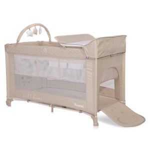 Сгъваема кошара NOEMI PLUS - 2нива , FOG BEIGE STAR