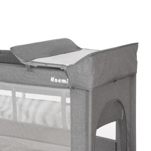 Сгъваема кошара NOEMI PLUS - 2нива , FOG BEIGE STAR