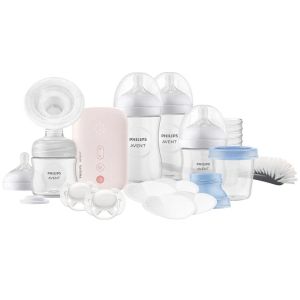Philips AVENT SCD340/31 Комплект електрическа помпа за изцеждане на кърма Natural Motion Advanced
