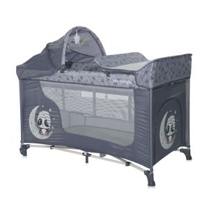 Сгъваема кошара MOONLIGHT PLUS - 2нива , COOL GREY PANDAS