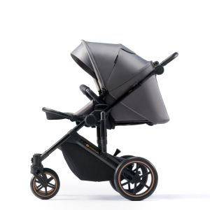 Kinderkraft Prime 2 бебешка количка 2в1 SHADOW GREY
