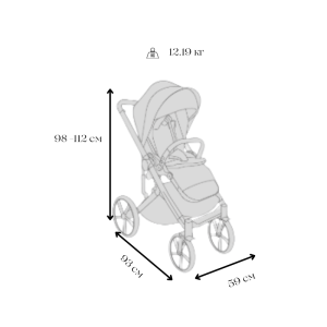 Avionaut SIRIUS бебешка количка 2в1 Grey.01