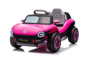 Акумулаторна кола Licensed Volkswagen E Buggy , Pink