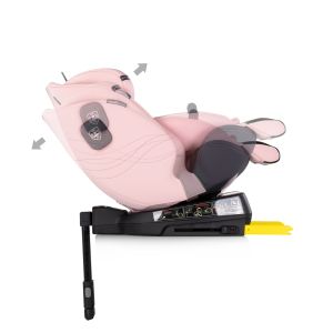 CHIPOLINO - PREMIUM МАРШМЕЛОУ i-size 360 - Стол за кола от 40см. до 150см.