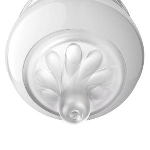 Комплект за кърмене Philips Avent SCD430/50 с ръчна помпа за кърма Natural Motion, стерилизатор за микровълнова, шишета Natural Response 2 бр. от 125мл и 2 броя от 260мл, 2 бр. залъгалки 0-6м, 4 биберона Natural Response, четка