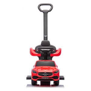 КОЛА ЗА ЯЗДЕНЕ с дръжка CHIPOLINO - MERCEDES C-CLASS , ЧЕРВЕНА