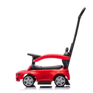 КОЛА ЗА ЯЗДЕНЕ с дръжка CHIPOLINO - MERCEDES C-CLASS , ЧЕРВЕНА