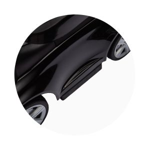 КОЛА ЗА ЯЗДЕНЕ с дръжка CHIPOLINO - MERCEDES C-CLASS , ЧЕРНА