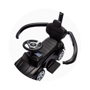 КОЛА ЗА ЯЗДЕНЕ с дръжка CHIPOLINO - MERCEDES C-CLASS , ЧЕРНА