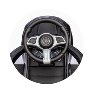 КОЛА ЗА ЯЗДЕНЕ с дръжка CHIPOLINO - MERCEDES C-CLASS , ЧЕРНА