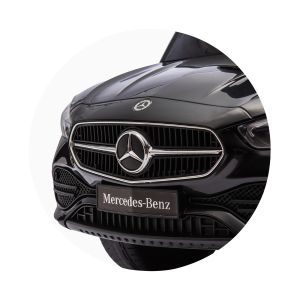 КОЛА ЗА ЯЗДЕНЕ с дръжка CHIPOLINO - MERCEDES C-CLASS , СИНЯ