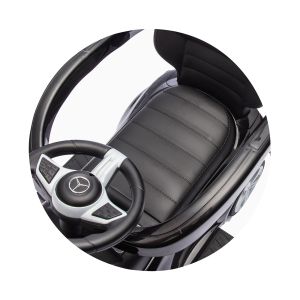 КОЛА ЗА ЯЗДЕНЕ с дръжка CHIPOLINO - MERCEDES C-CLASS , СИНЯ