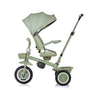 CHIPOLINO - Триколка със сенник МАРАТОН , ПАСТЕЛНО ЗЕЛЕНО
