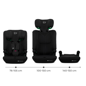 Kinderkraft I-COMFY i-Size столче за кола BLACK