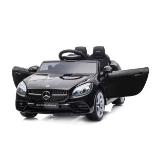 EЛЕКТРИЧЕСКА КОЛА MERCEDES BENZ SLC300 , ЧЕРНА