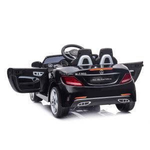 EЛЕКТРИЧЕСКА КОЛА MERCEDES BENZ SLC300 , ЧЕРНА