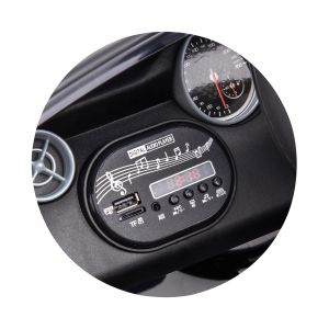 EЛЕКТРИЧЕСКА КОЛА MERCEDES BENZ SLC300 , ЧЕРНА