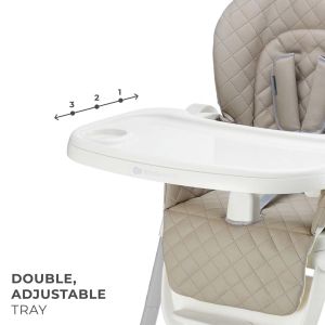 Kinderkraft TULO столче за хранене BEIGE