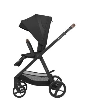 Комбинирана количка 3в1 с кош за новородено Mia , Black