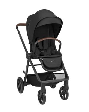 Комбинирана количка 3в1 с кош за новородено Mia , Black