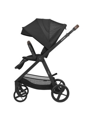 Комбинирана количка 3в1 с кош за новородено Mia , Black