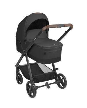 Комбинирана количка 3в1 с кош за новородено Mia , Black