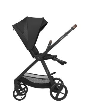 Комбинирана количка 3в1 с кош за новородено Mia , Black