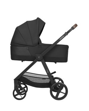Комбинирана количка 3в1 с кош за новородено Mia , Black