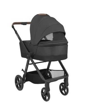 Комбинирана количка 3в1 с кош за новородено Mia , Black