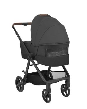 Комбинирана количка 3в1 с кош за новородено Mia , Black