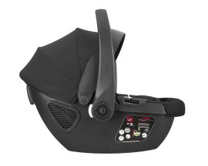 Комбинирана количка 3в1 с кош за новородено Mia , Black