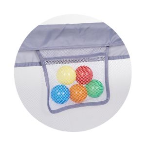 CHIPOLINO - Сгъваема кошара за игра LOTUS 120/180 , БЕЖОВО
