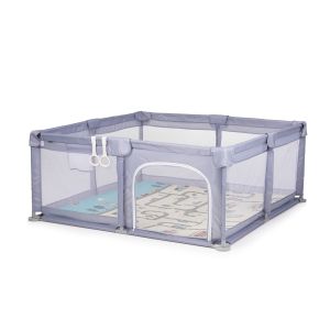 CHIPOLINO - Сгъваема кошара за игра SIENNA 150/150 , СИВА