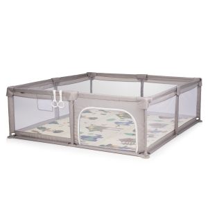 CHIPOLINO - Сгъваема кошара за игра LAGUNA 180/200см , БЕЖОВО