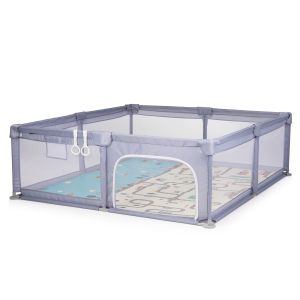 CHIPOLINO - Сгъваема кошара за игра LAGUNA 180/200см , СИВА