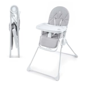 Kinderkraft BINCI столче за хранене LIGHT GREY