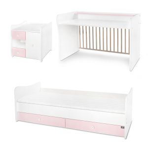 ТРАНСФОРМИРАЩО ЛЕГЛО MiniMAX NEW 190/72 , БЯЛО/ORCHID PINK