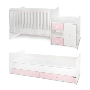 ТРАНСФОРМИРАЩО ЛЕГЛО MiniMAX NEW 190/72 , БЯЛО/ORCHID PINK