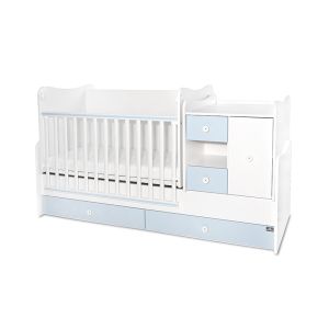 ТРАНСФОРМИРАЩО ЛЕГЛО MiniMAX NEW 190/72 , БЯЛО/BABY BLUE