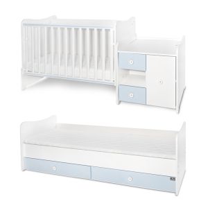 ТРАНСФОРМИРАЩО ЛЕГЛО MiniMAX NEW 190/72 , БЯЛО/BABY BLUE