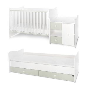 ТРАНСФОРМИРАЩО ЛЕГЛО MiniMAX NEW 190/72 , БЯЛО/MILKY GREEN
