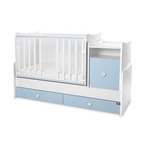 ТРАНСФОРМИРАЩО ЛЕГЛО TREND PLUS NEW 70/160см. , БЯЛО/BABY BLUE