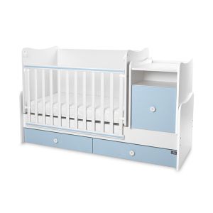 ТРАНСФОРМИРАЩО ЛЕГЛО TREND PLUS NEW 70/160см. , БЯЛО/BABY BLUE